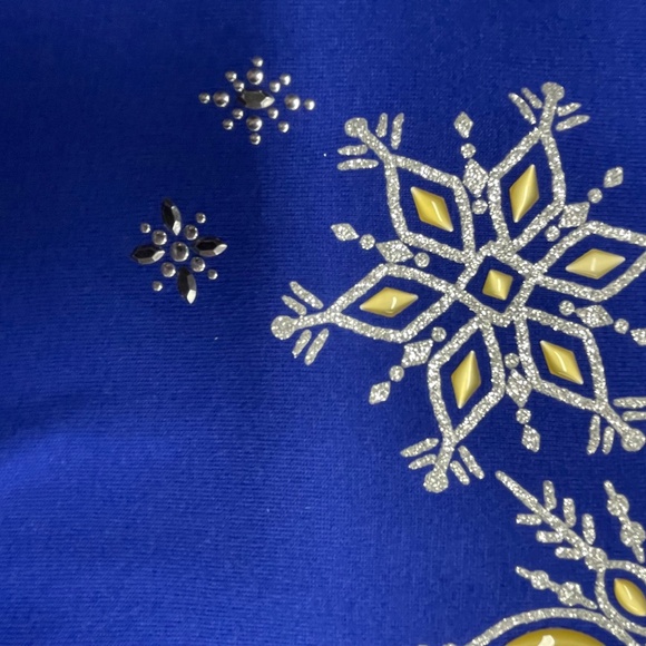 NWT Rebecca Malone Blue Embroidered 1X Women’s Top - Picture 7 of 14